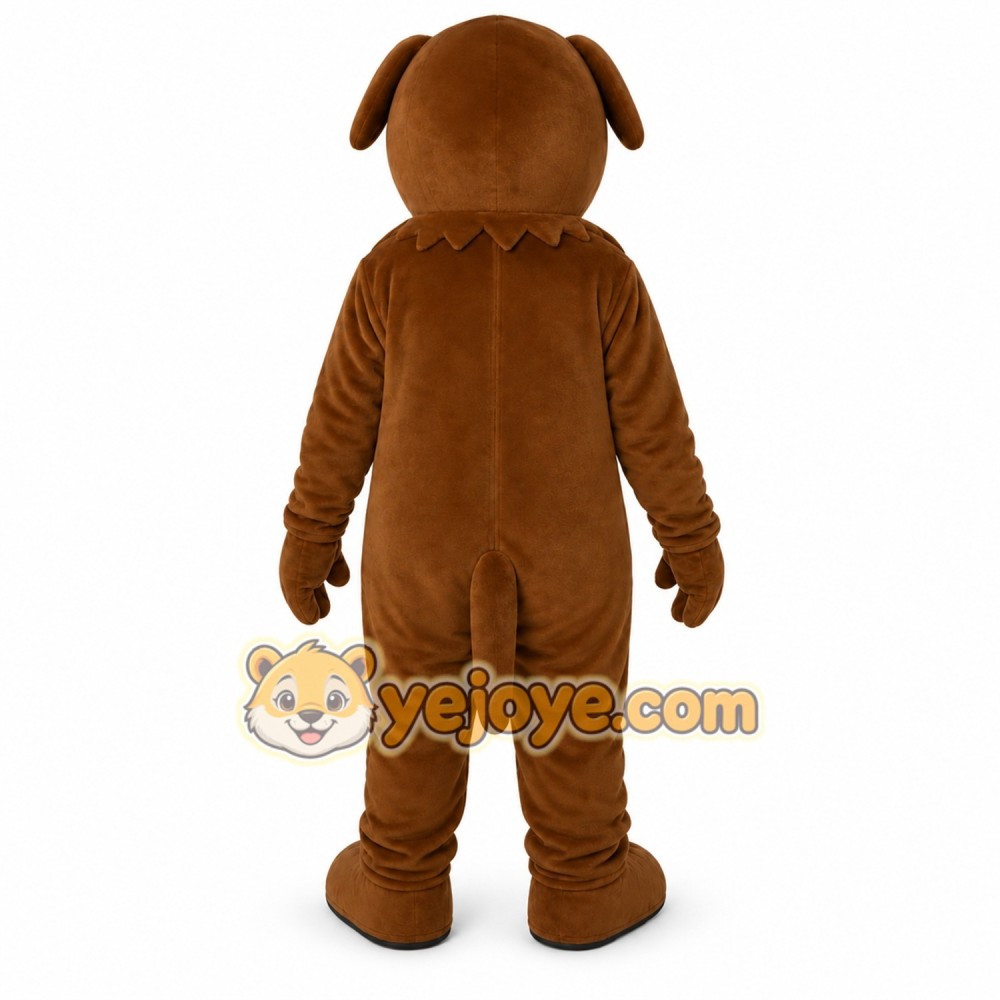 Brown Puppy Mascot Costume Brown Puppy Mascot Costume