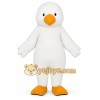 Cute White Duck Mascot Costume Adult Character Outfit