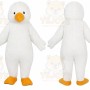 Cute White Duck Mascot Costume Adult Character Outfit