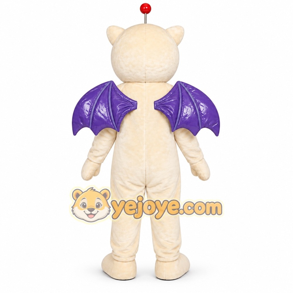 Fantasy Bat Wing Cat Mascot Costume Fantasy Bat Wing Cat Mascot Costume