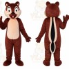 Striped Chipmunk Mascot Costume