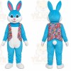 Blue Rabbit Mascot Costume