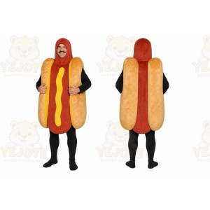 Hot Dog Mascot Costume
