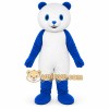 Blue White Bear Mascot Costume