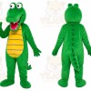 Green Crocodile Mascot Costume