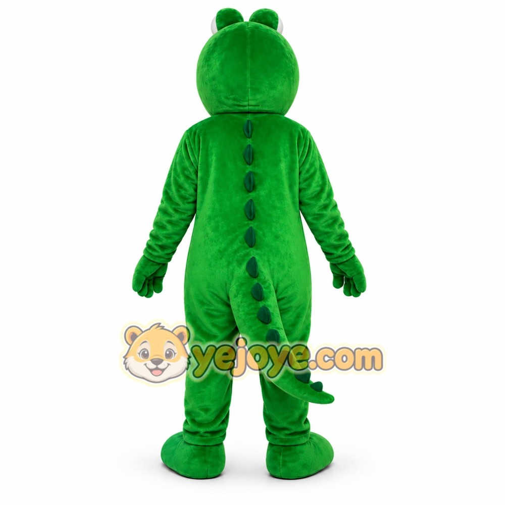 Green Crocodile Mascot Costume Green Crocodile Mascot Costume