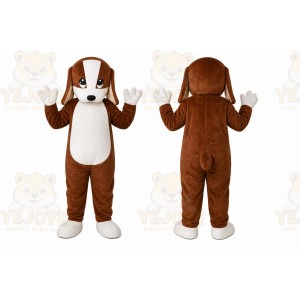 Brown Puppy Mascot Costume