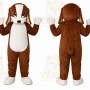Brown Puppy Mascot Costume