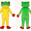 Green Frog Mascot Costume