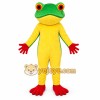 Green Frog Mascot Costume