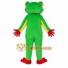 Green Frog Mascot Costume