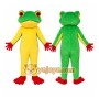 Green Frog Mascot Costume