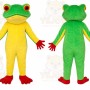 Green Frog Mascot Costume