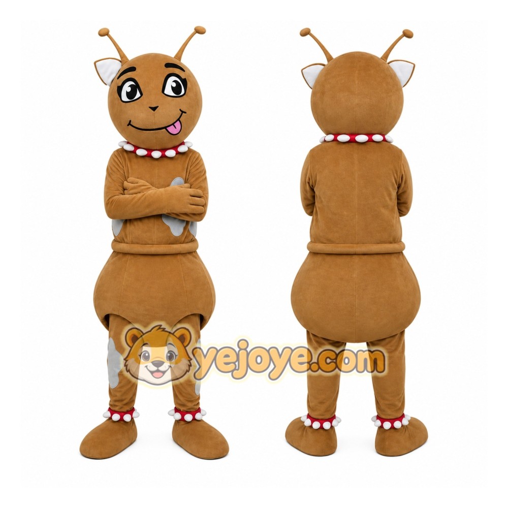 Brown Ant Mascot Costume Brown Ant Mascot Costume