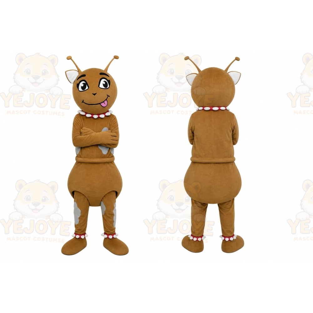Brown Ant Mascot Costume