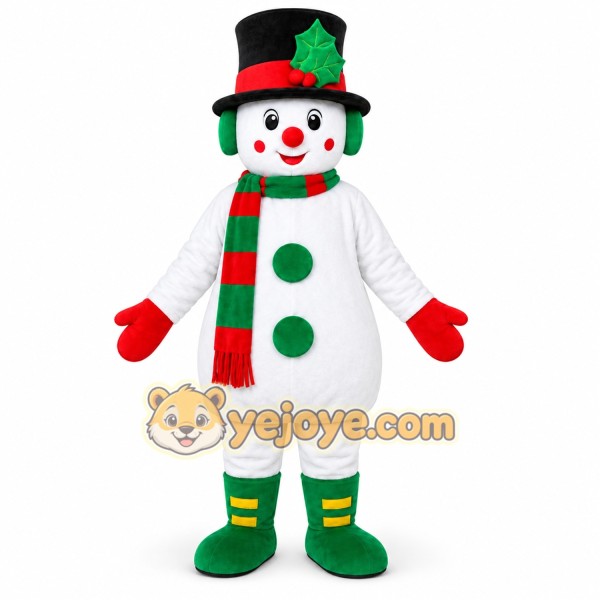 Classic Snowman Mascot Costume