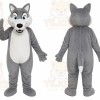 Gray Wolf Mascot Costume