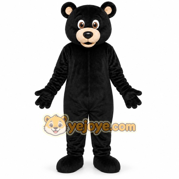 Black Bear Mascot Costume Black Bear Mascot Costume