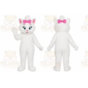 White Cat Mascot Costume