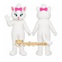 White Cat Mascot Costume