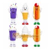 Condiment Character Set Mascot Costume Condiment Character Set Mascot Costume
