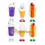 Food and Drink Character Set Mascot Costume