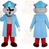 Blue Police Dog Mascot Costume