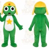 Green Frog Mascot Costume