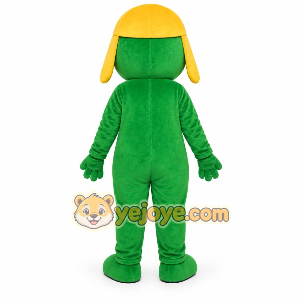 Green Frog Mascot Costume Green Frog Mascot Costume