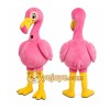 Pink Flamingo Mascot Costume Pink Flamingo Mascot Costume