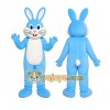 Blue Rabbit Mascot Costume Blue Rabbit Mascot Costume
