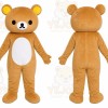 Tan Bear Mascot Costume