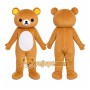Tan Bear Mascot Costume