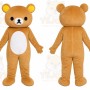 Tan Bear Mascot Costume