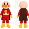 Red Superhero Boy Mascot Costume