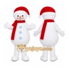 Snowman Pair Mascot Costume