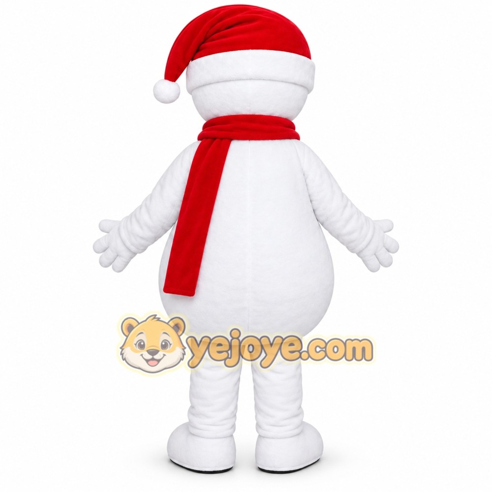 Snowman Pair Mascot Costume