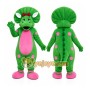 Green Dragon Mascot Costume