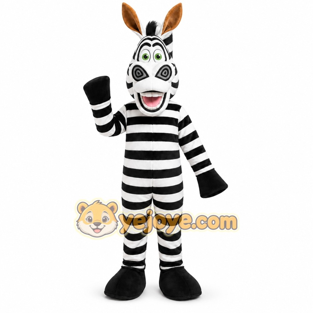 Zebra Animal Mascot Costume