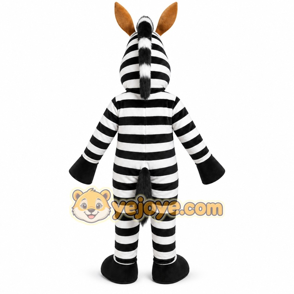 Zebra Animal Mascot Costume