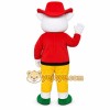 Christmas Cowboy Pair Mascot Costume Christmas Cowboy Pair Mascot Costume