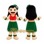 Hula Girl Mascot Costume
