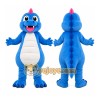 Blue Dragon Mascot Costume Blue Dragon Mascot Costume