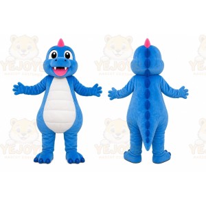 Blue Dragon Mascot Costume