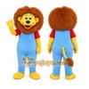 Lion Overalls Mascot Costume Lion Overalls Mascot Costume