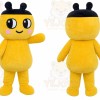 Yellow Bear Mascot Costume