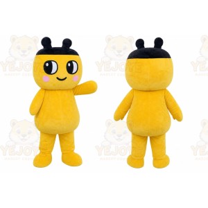 Yellow Bear Mascot Costume