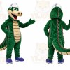 Green Crocodile Mascot Costume