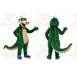 Green Crocodile Mascot Costume