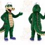Green Crocodile Mascot Costume